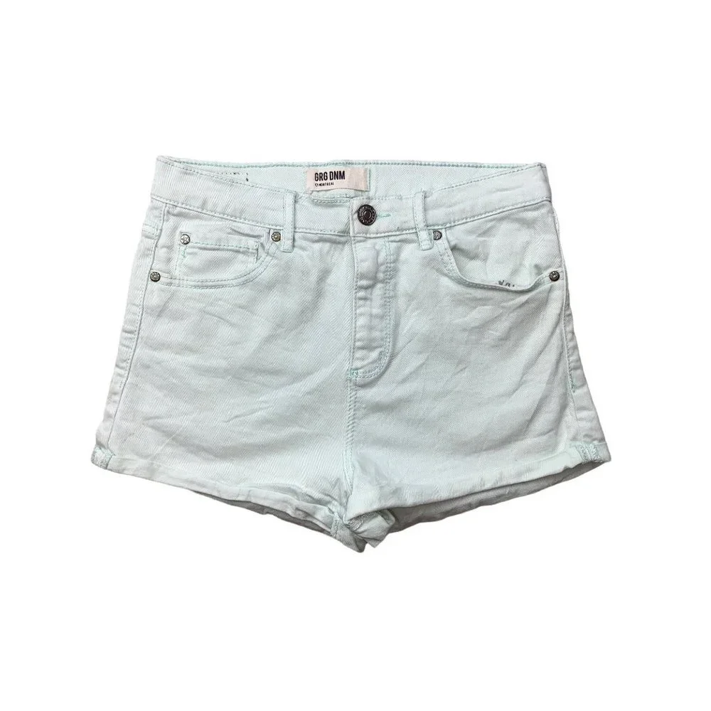 Garage High Rise Denim Shorts - Picture 1 of 3